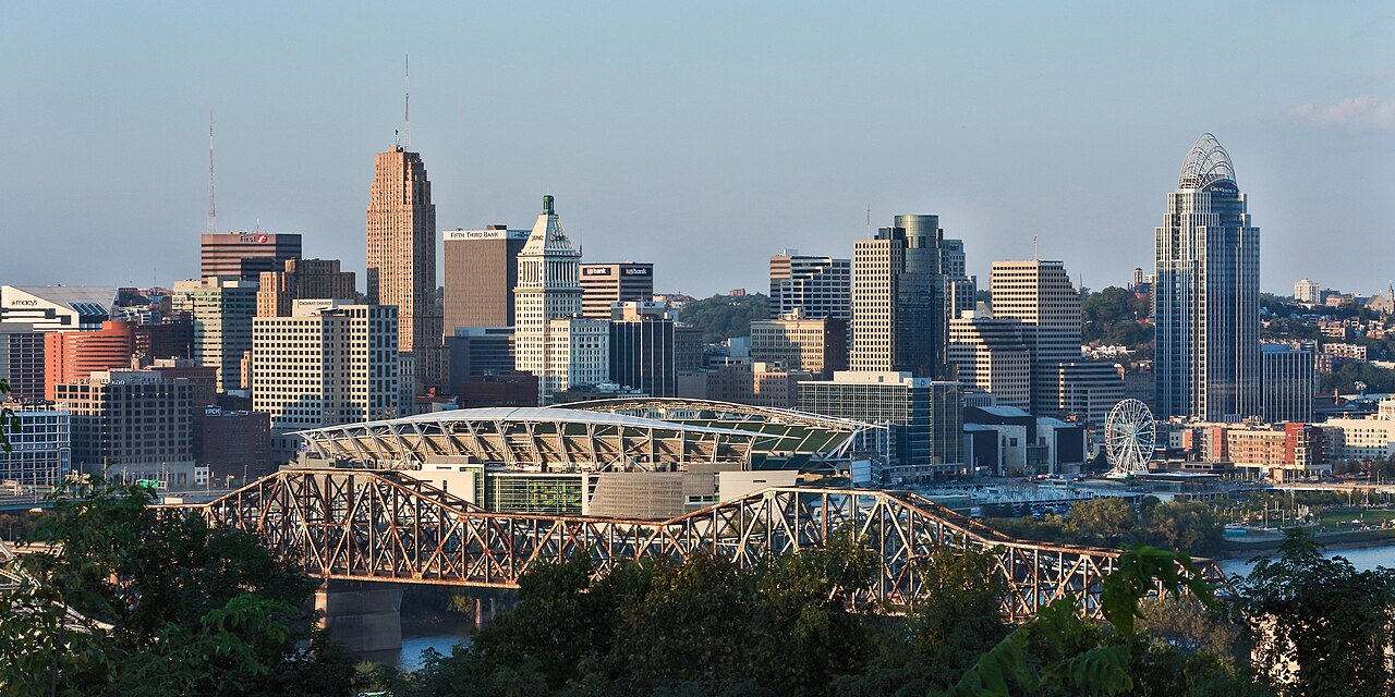 Cincinnati Ohio Skyline