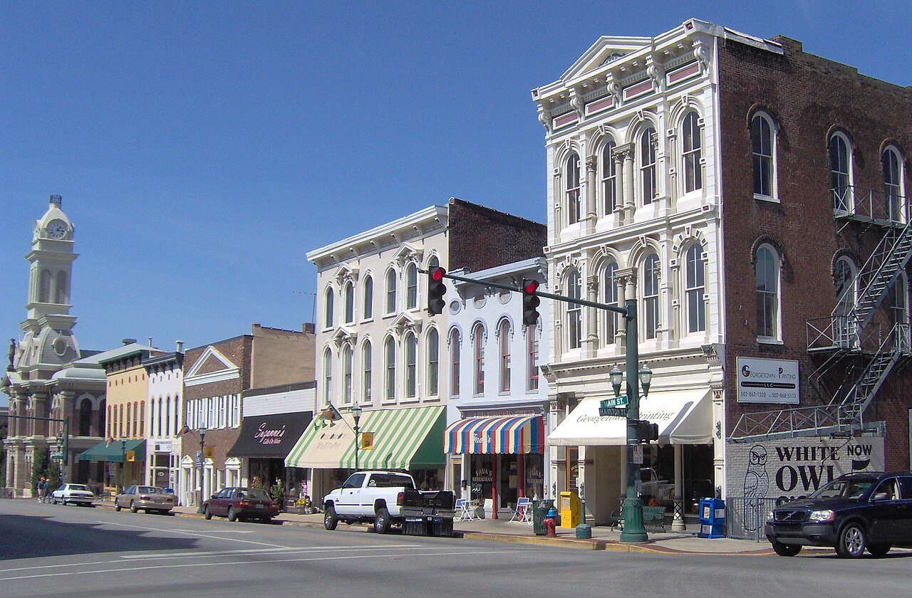 Downtown Georgetown Kentucky Main Street