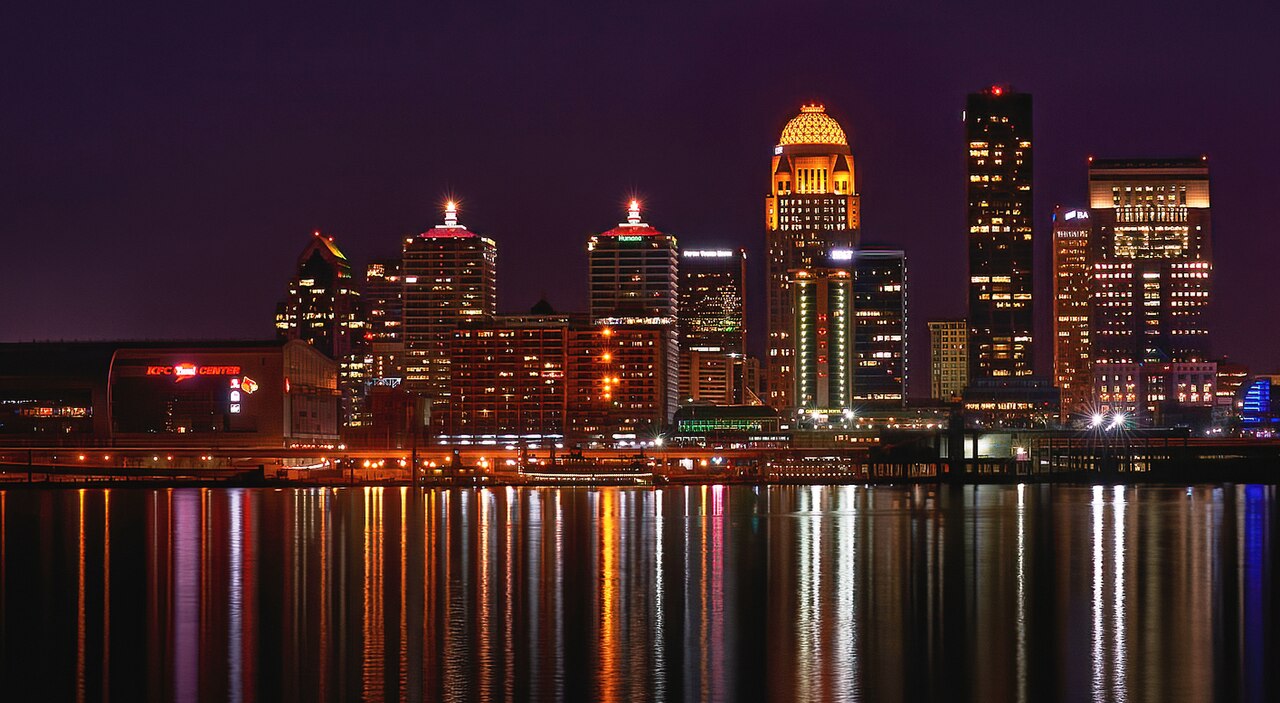 Louisville Kentucky Skyline