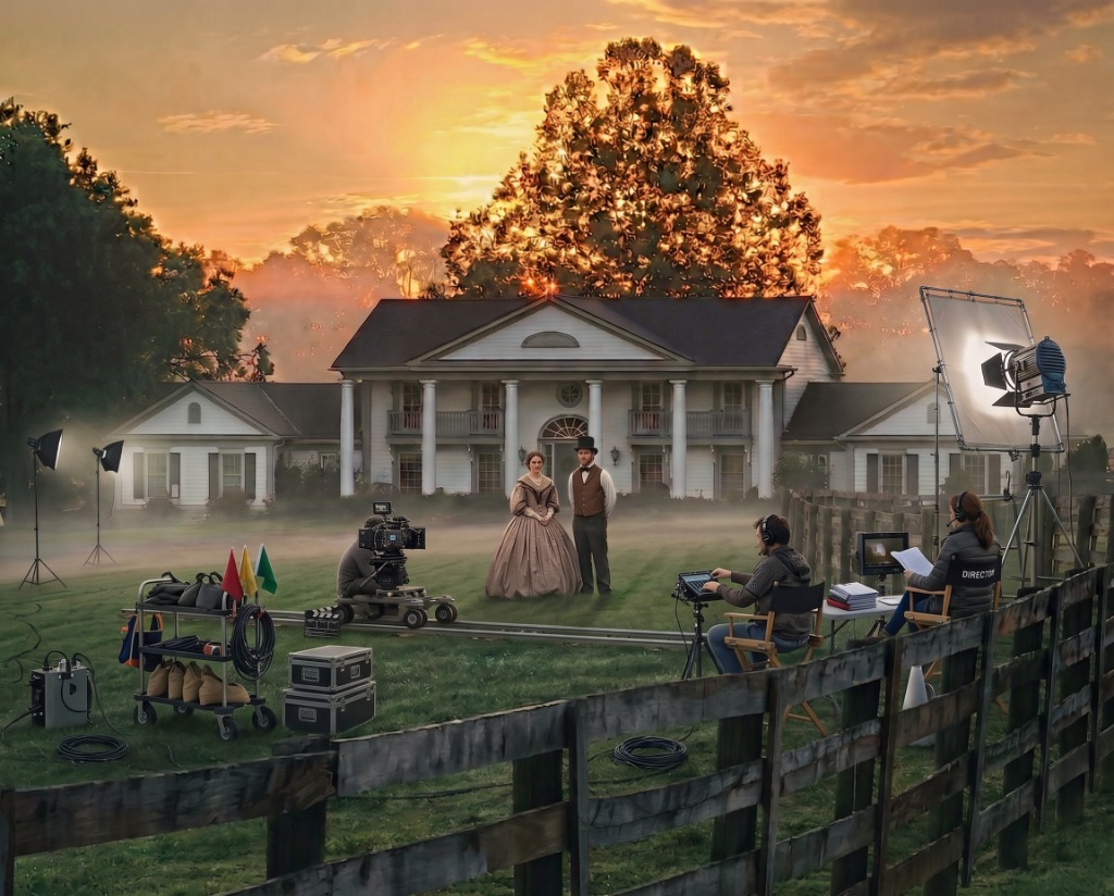 Queenslake Mansion Movie Set